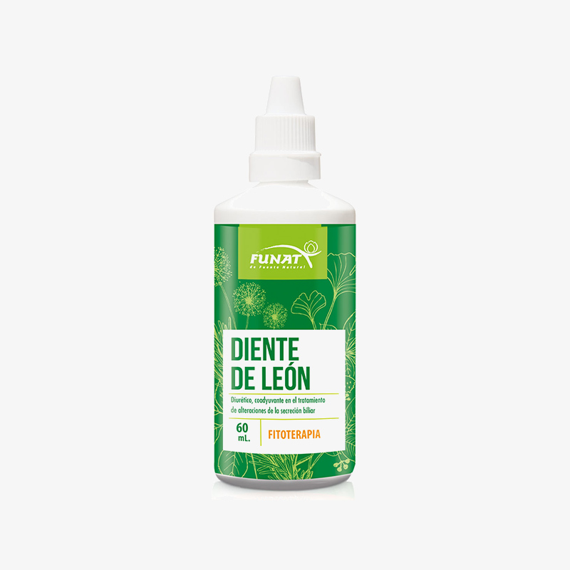 Diente de León Solución Oral (Funat - 60 ml) - Naturismo Turrón y Miel