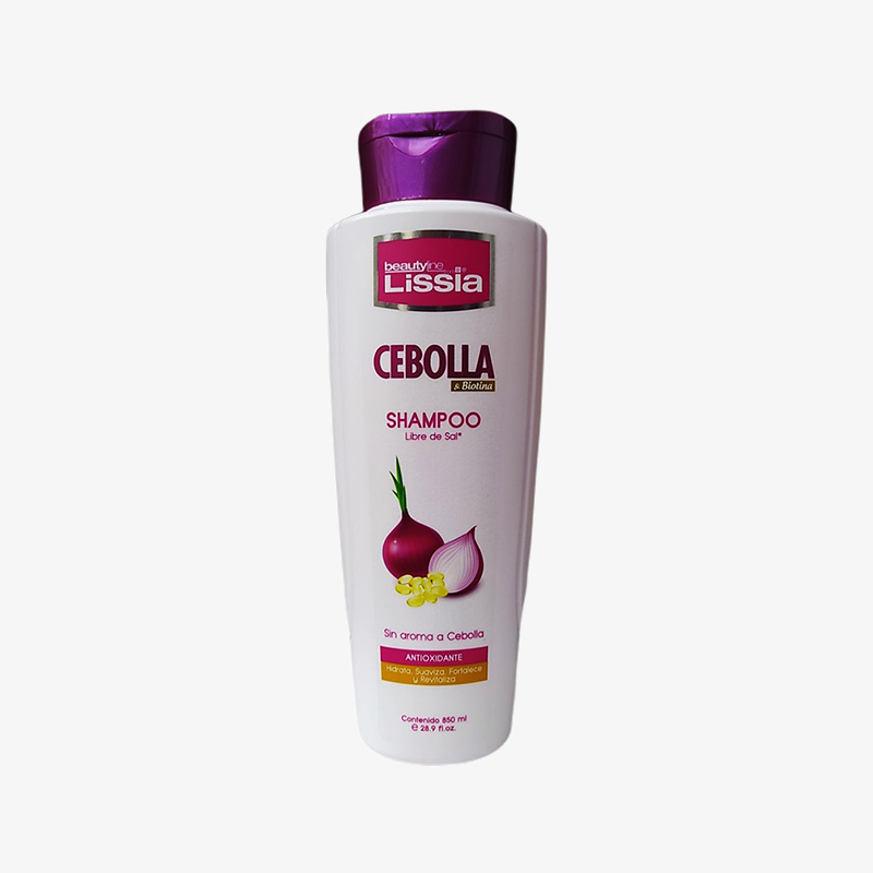 Recogiendo hojas Espejismo compañerismo Shampoo Cebolla & Biotina (Laboratorios Lissia – 850 ml) - Naturismo Turrón  y Miel