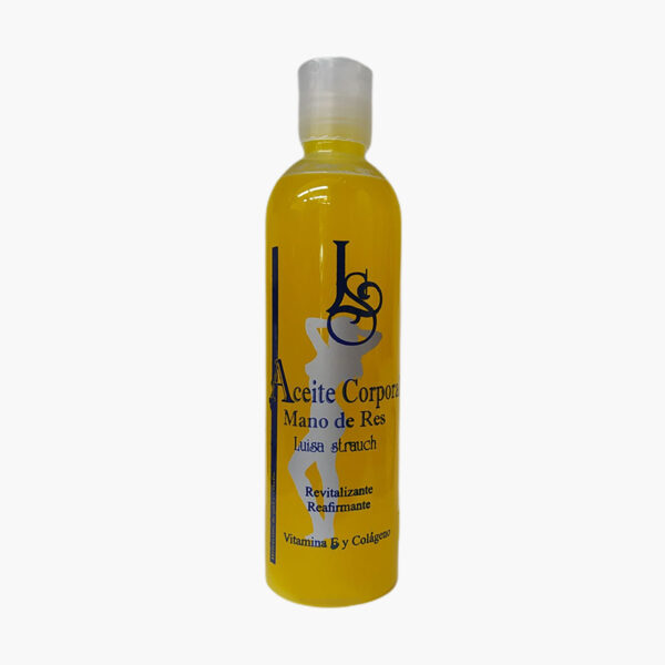 Aceite Corporal Mano de Res - Luisa Strauch (Laboratorio Musselle Ltda – 240 ml)