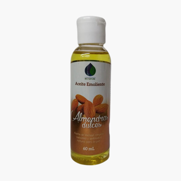 Aceite Emoliente de Almendras Dulces (Laboratorio Bio Nature – 60 ml)