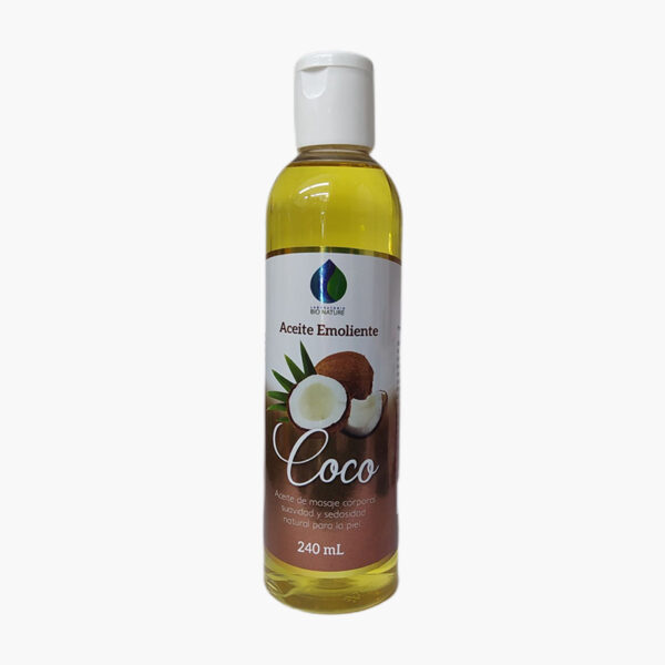 Aceite Emoliente de Coco (Laboratorio Bio Nature – 240 ml)