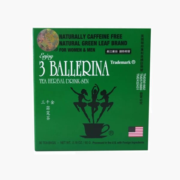 3 Ballerina Tea Herbal Drink Senna (NewLab Nutrition - 30 tisanas)