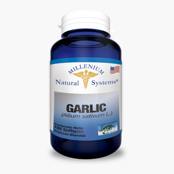 Garlic - Natural Millenium Systems – 100 softgels