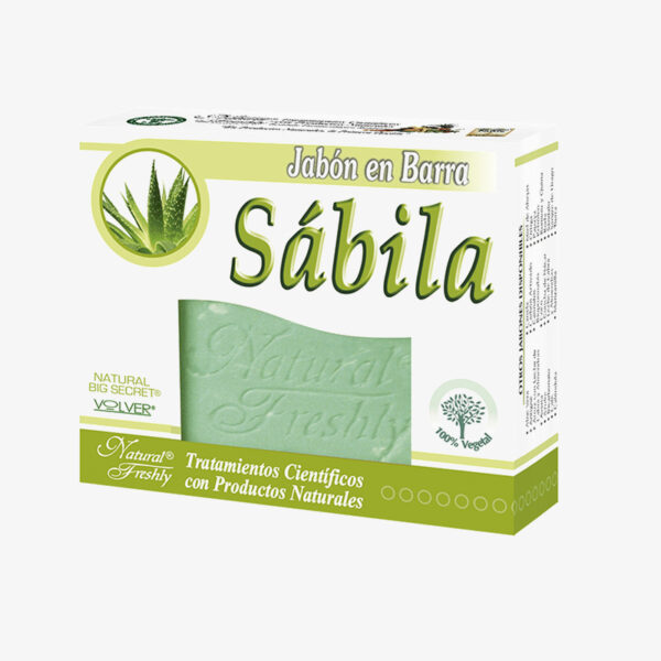 Jabón en barra de Sábila (Natural Freshly - 90 g)