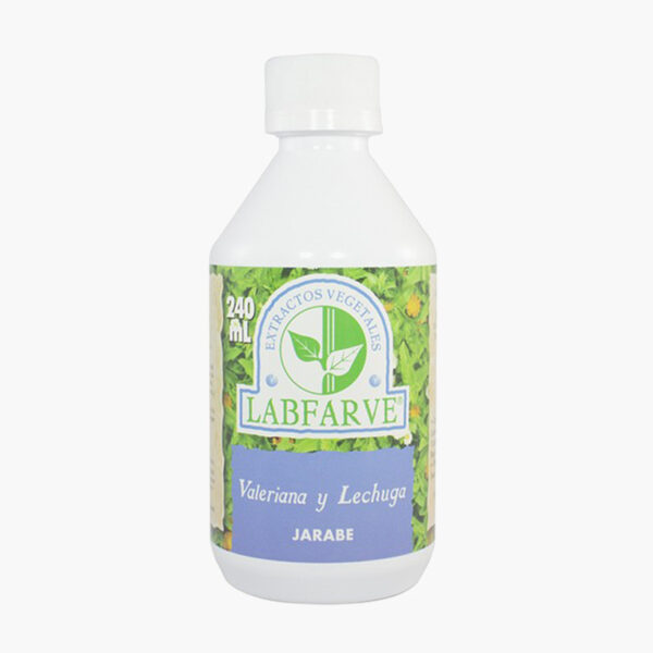 Valeriana y Lechuga Jarabe (Labfarve – 240 ml)