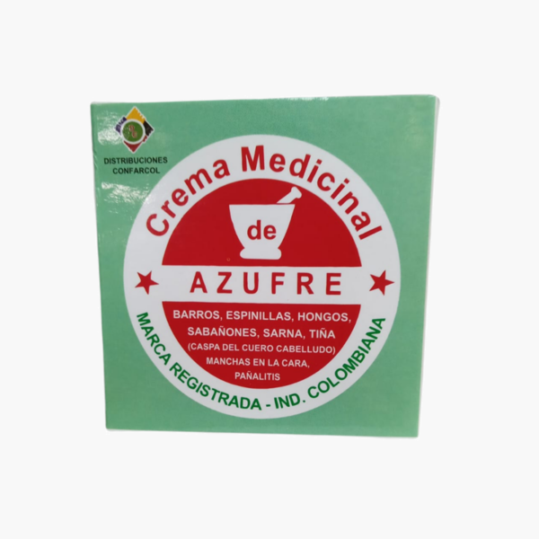 Pomada Medicinal de Azufre (Laboratorios Confarcol - 25 g)