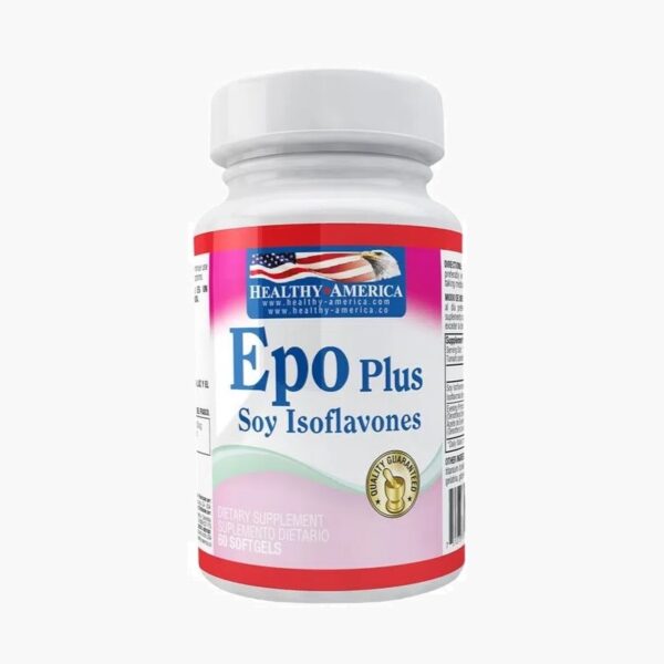 Epo plus Soy Isoflavones (Healthy America – 60 softgels)