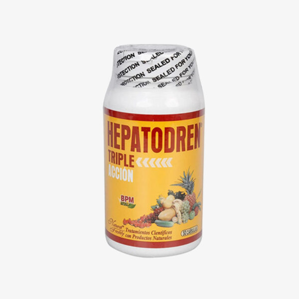 Hepatodren Triple Acción (Natural Freshly - 50 cápsulas)