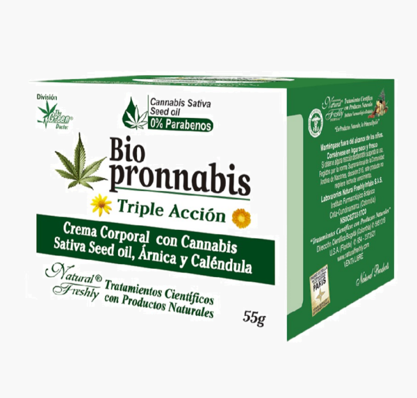 Bio pronnabis crema (Natural Freshly – 55 gramos)