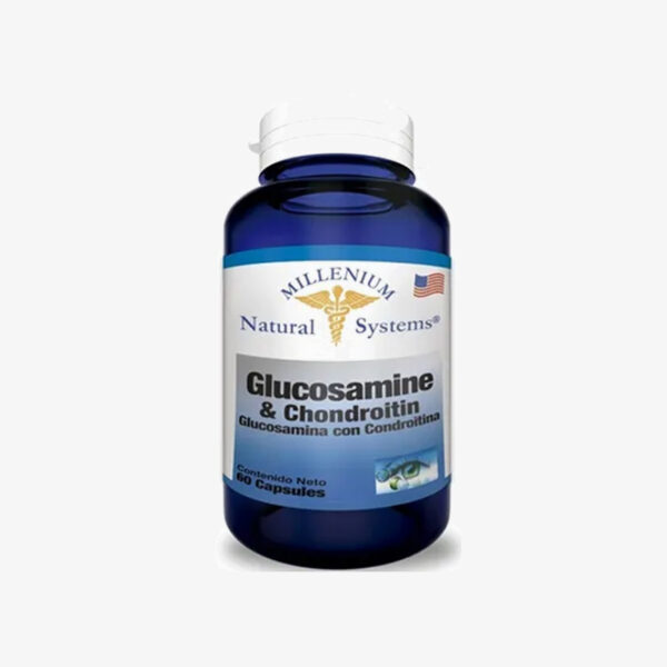 Glucosamine & Chondroitin (Natural Millenium Systems - 60 cápsulas