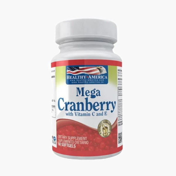 Mega Cranberry (Healthy America - 60 softgels)