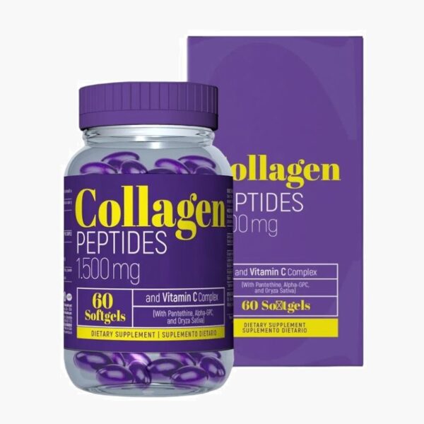 Collagen Peptides plus Vitamin C & Phytoce (Healthy America - 60 softgels)