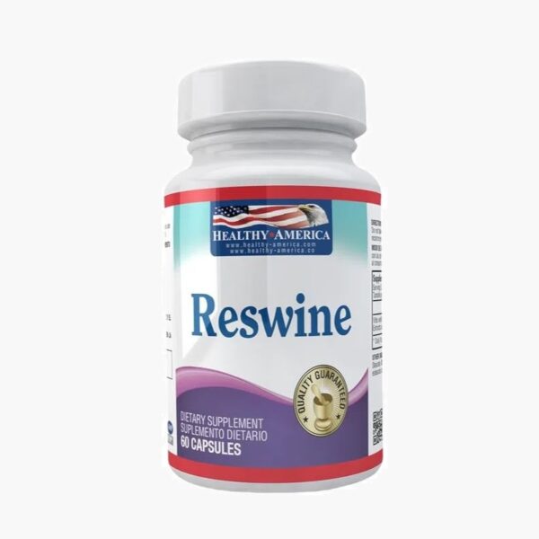 Reswine Resveratrol Complex 260 mg  (Healthy America - 60 cápsulas)