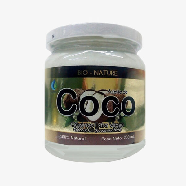 Aceite de Coco Orgánico (Laboratorio Bio Nature – 200 ml)