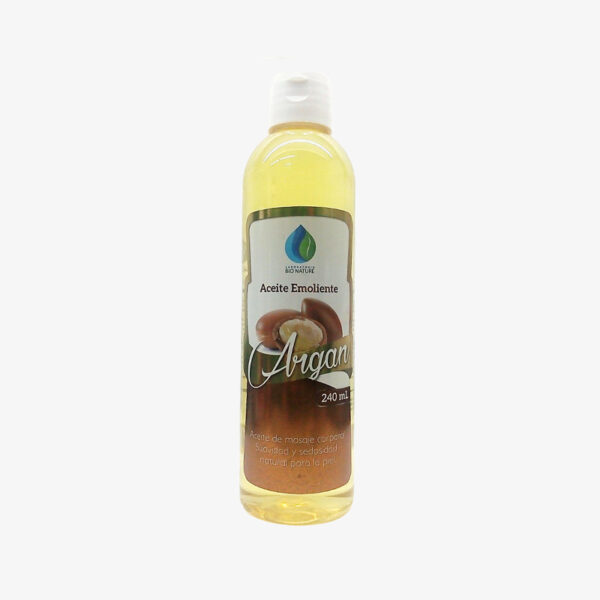 Aceite Emoliente de Argán (Laboratorio Bio Nature  – 240 ml)