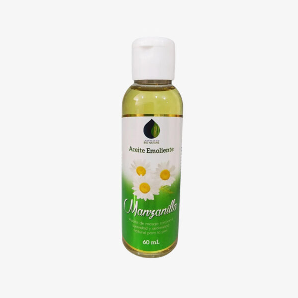 Aceite Emoliente de Manzanilla (Laboratorio Bio Nature – 60 ml)