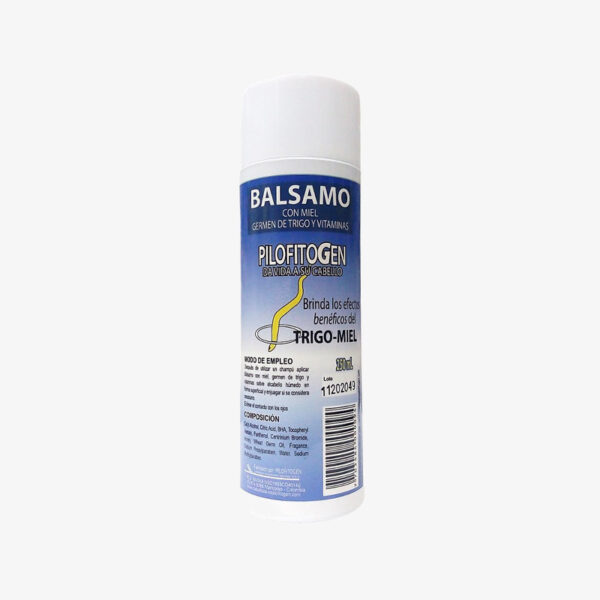 Bálsamo con Miel, Germen de Trigo y Vitaminas (Pilofitogen Laboratorio de Productos Naturales SAS – 250 ml)