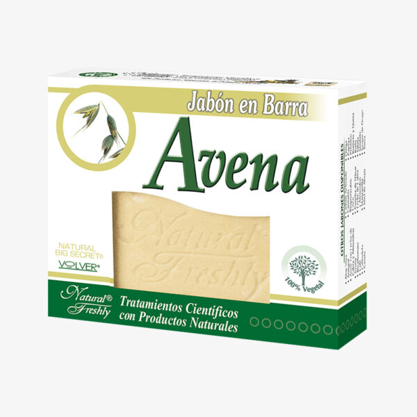 Jabón en barra de Avena (Natural Freshly – 90 g)