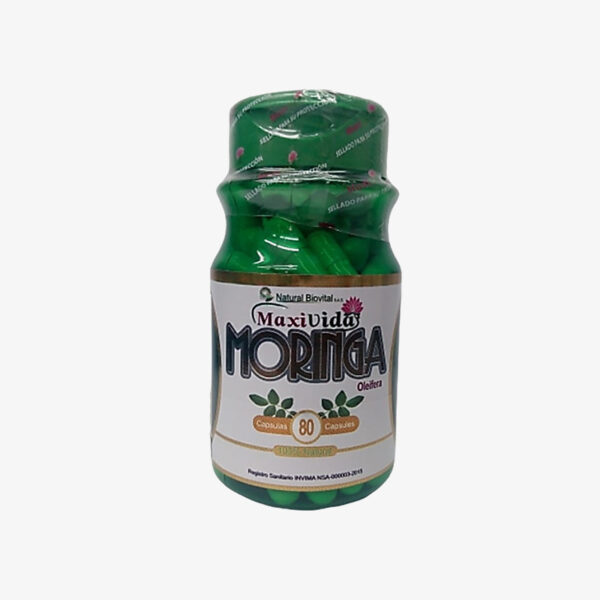 Moringa (Natural Biovital SAS - 80 cápsulas)